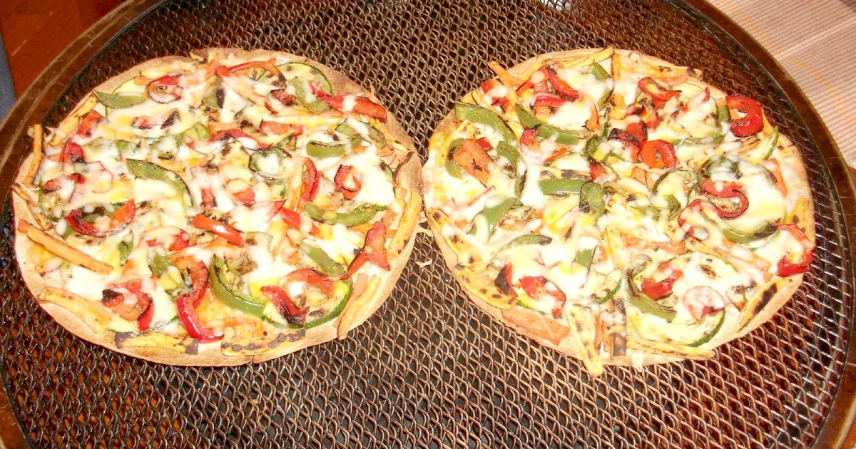 HCF Vegetable Tortilla Pizza