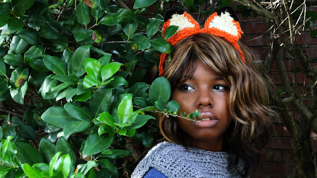 DIY // Free Crochet Pattern: Crochet Fox Ear Headband!