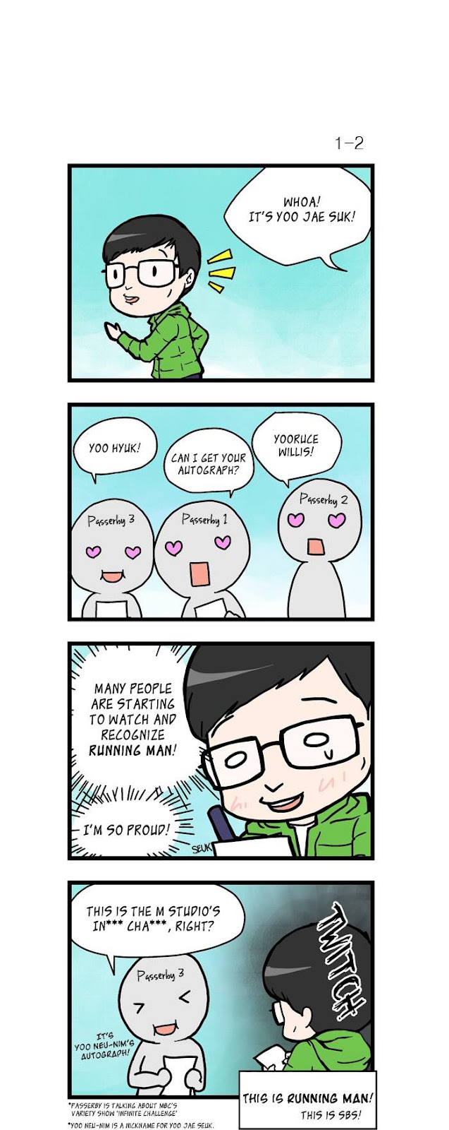 AmethystPurple Running Man toon Chapter 1