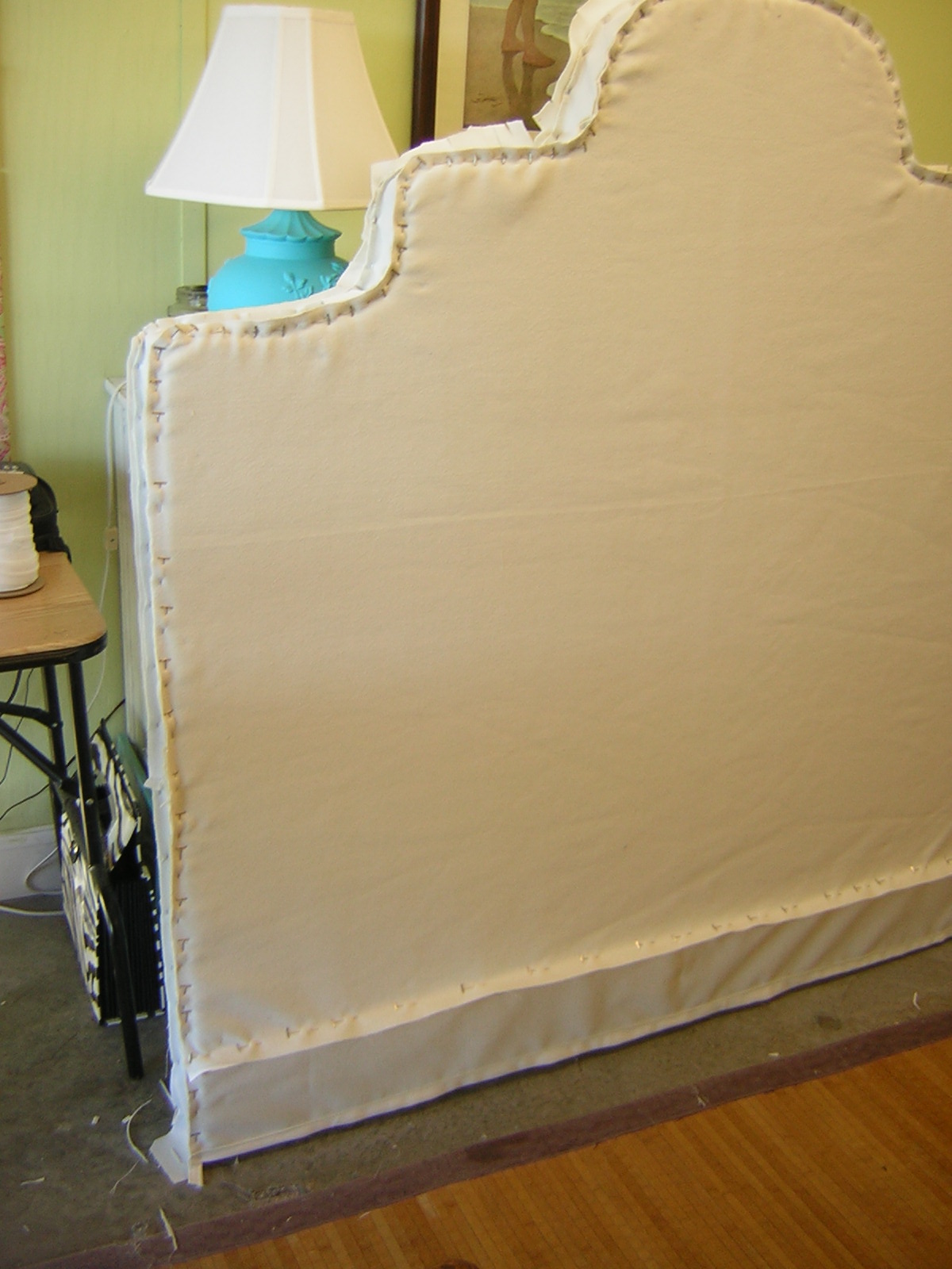 Slipcover Chic Slipcovered Headboard