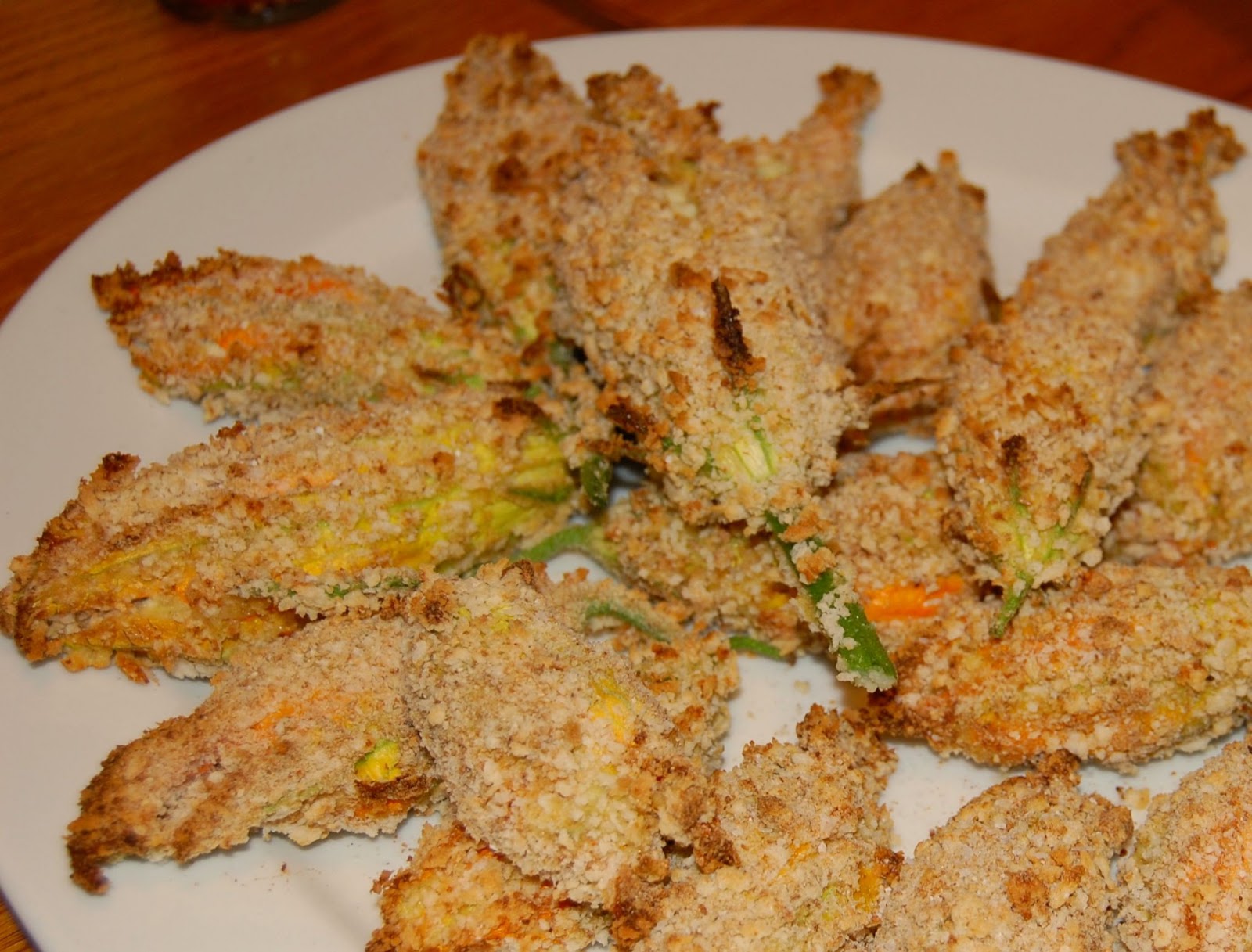 CannelloniStyle Baked Squash Blossoms