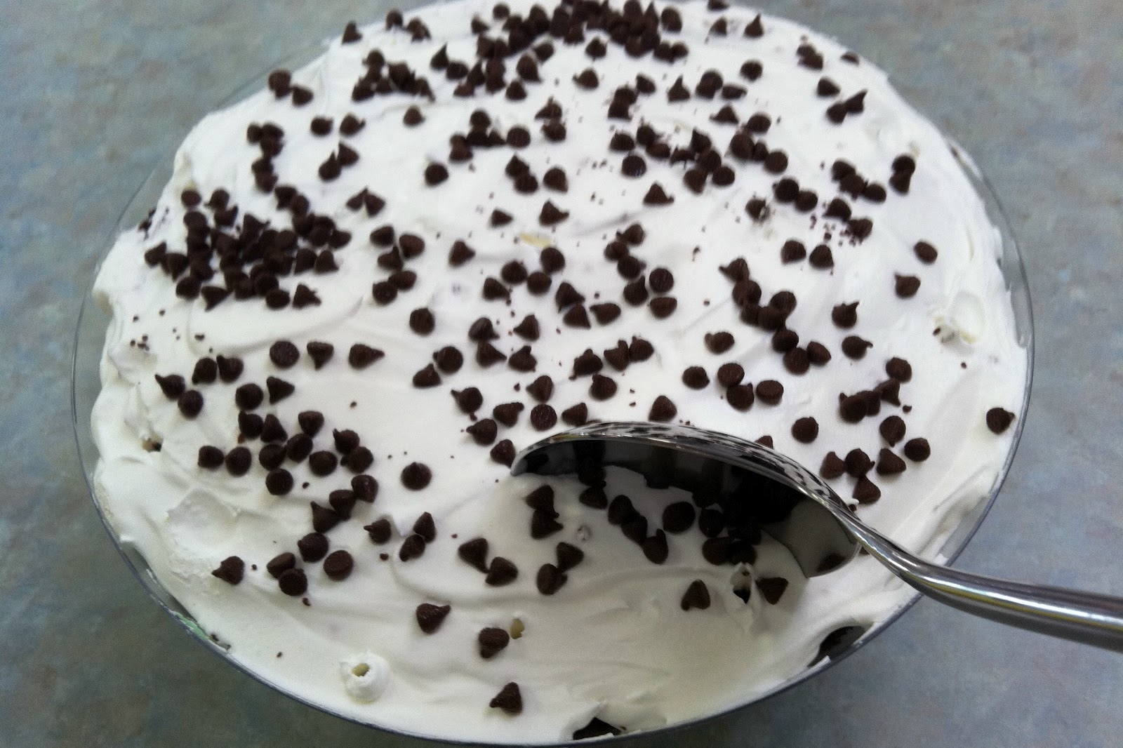 The Spatularettes White Chocolate Peppermint Trifle