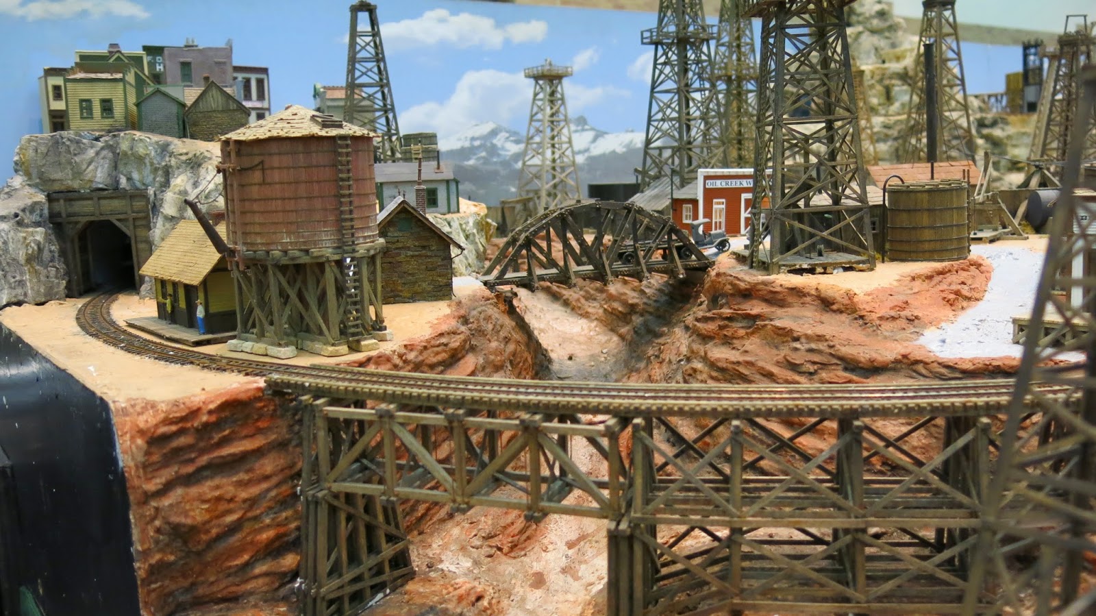 Geared Steam Dallas Area Train Show Jan 2015