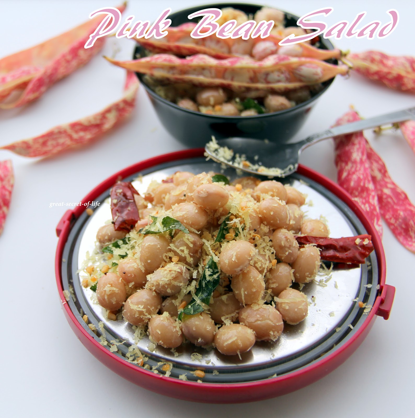 Pink Beans Salad / Sundal Greatsecretoflife