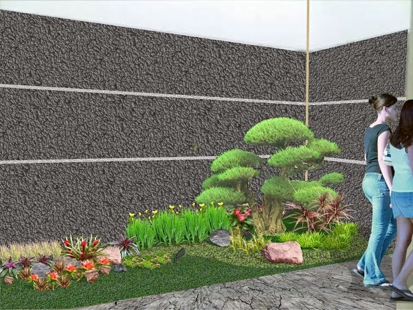 Contoh Desain Taman Minimalis Samping Rumah Sinox Nursery