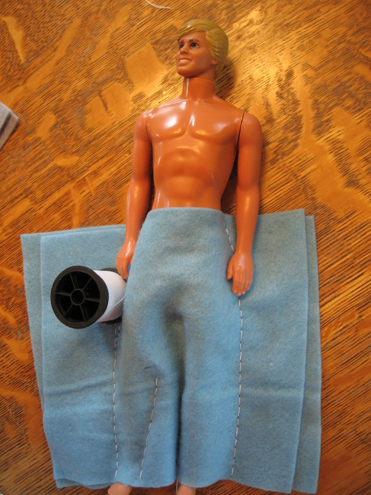 Almost Unschoolers Simple Felt Barbie Clothes