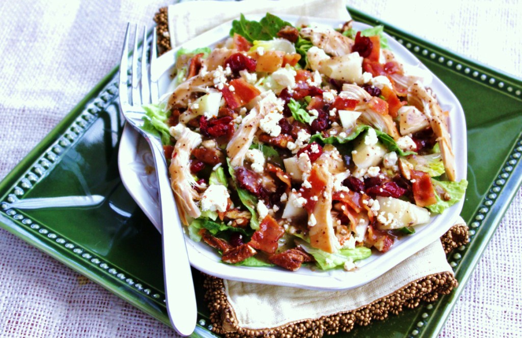 Menu Musings of a Modern American Mom Cranberry Pecan Chopped Autumn Salad