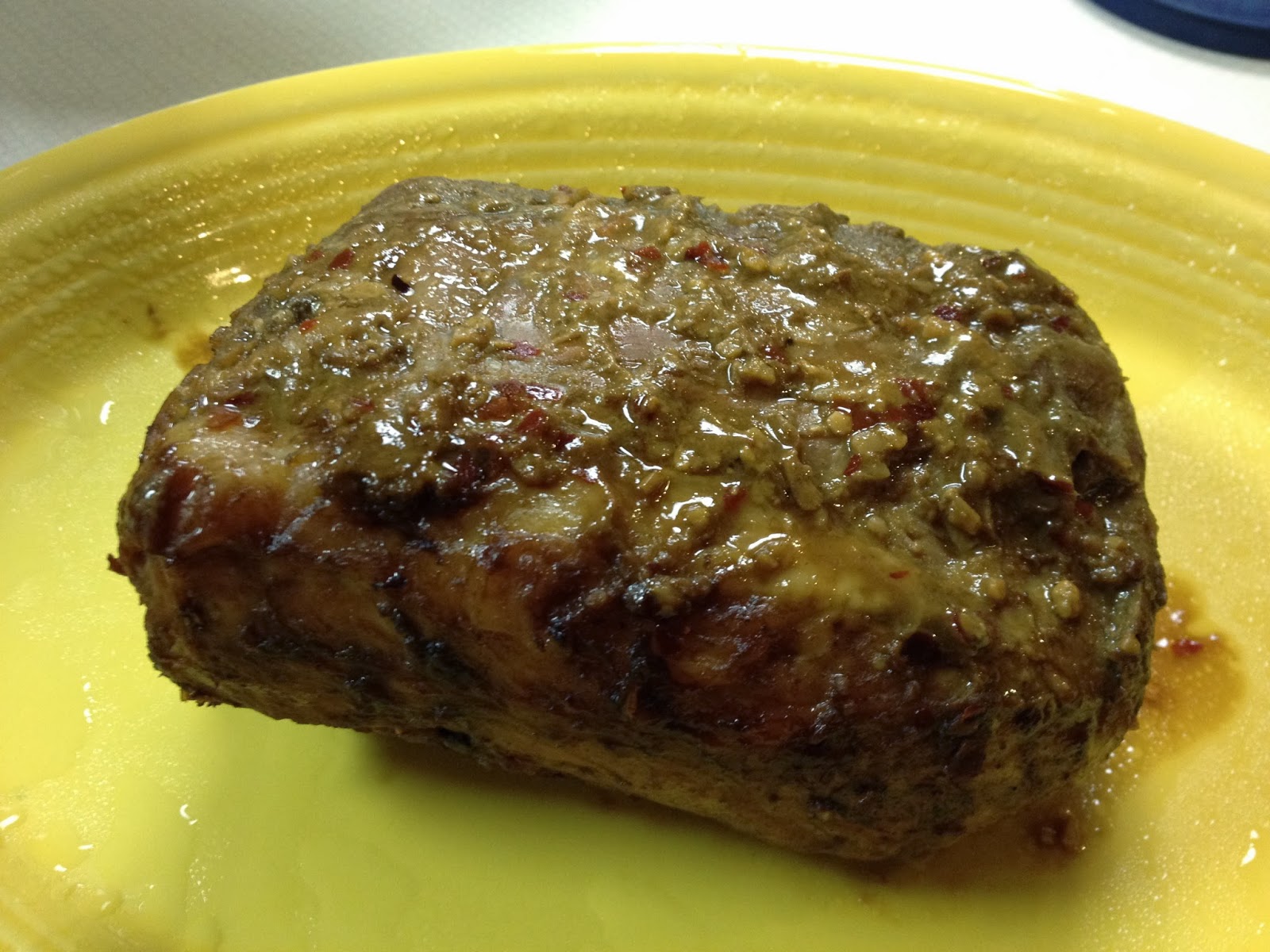 From Sarah's Kitchen to Yours Crock Pot Spicy Dijon Pork Roast