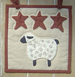 pakket voor miniquiltje "Schaap"