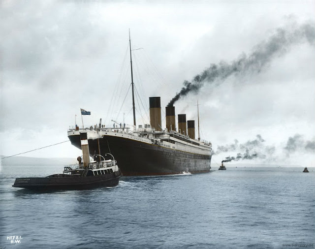 Titanic color fotos