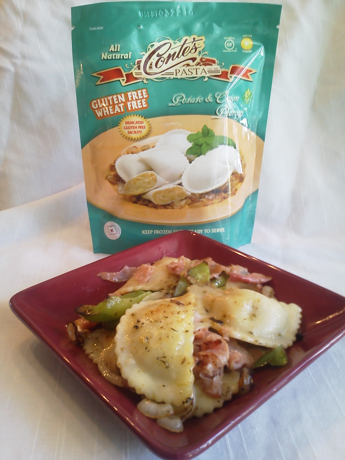 My Healthy Gluten Free Gluten Free Pierogi & Ham