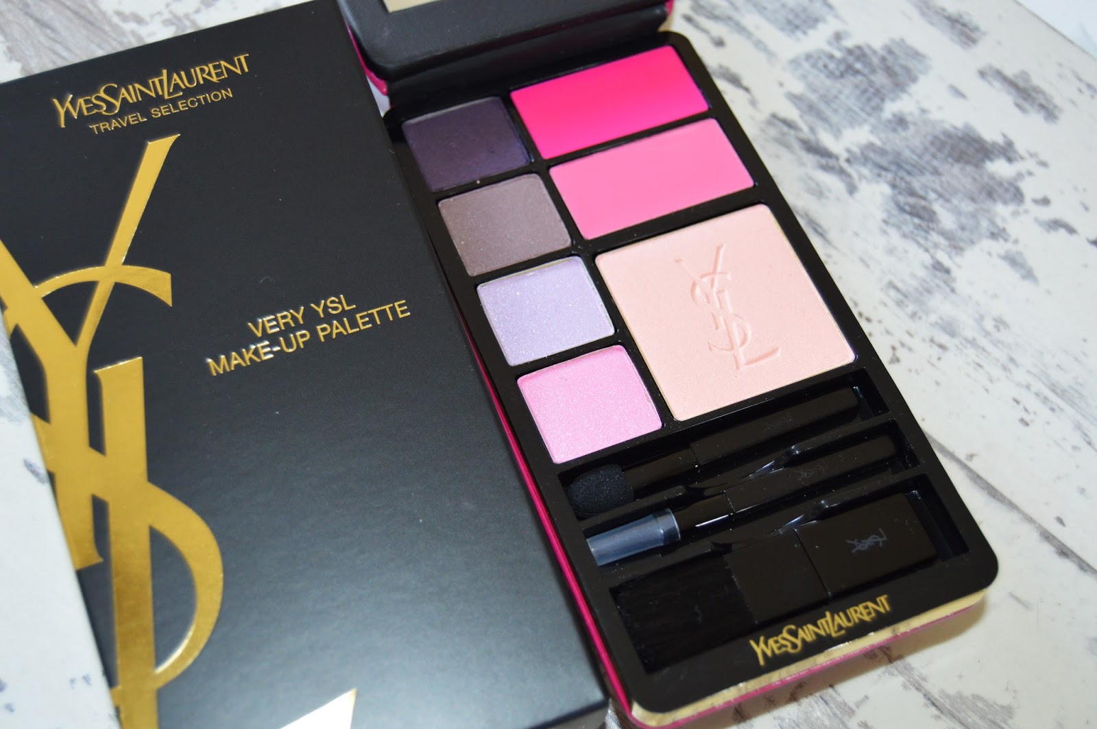 YSL 'Very YSL' Travel MakeUp Palette Review Cherries In The Snow