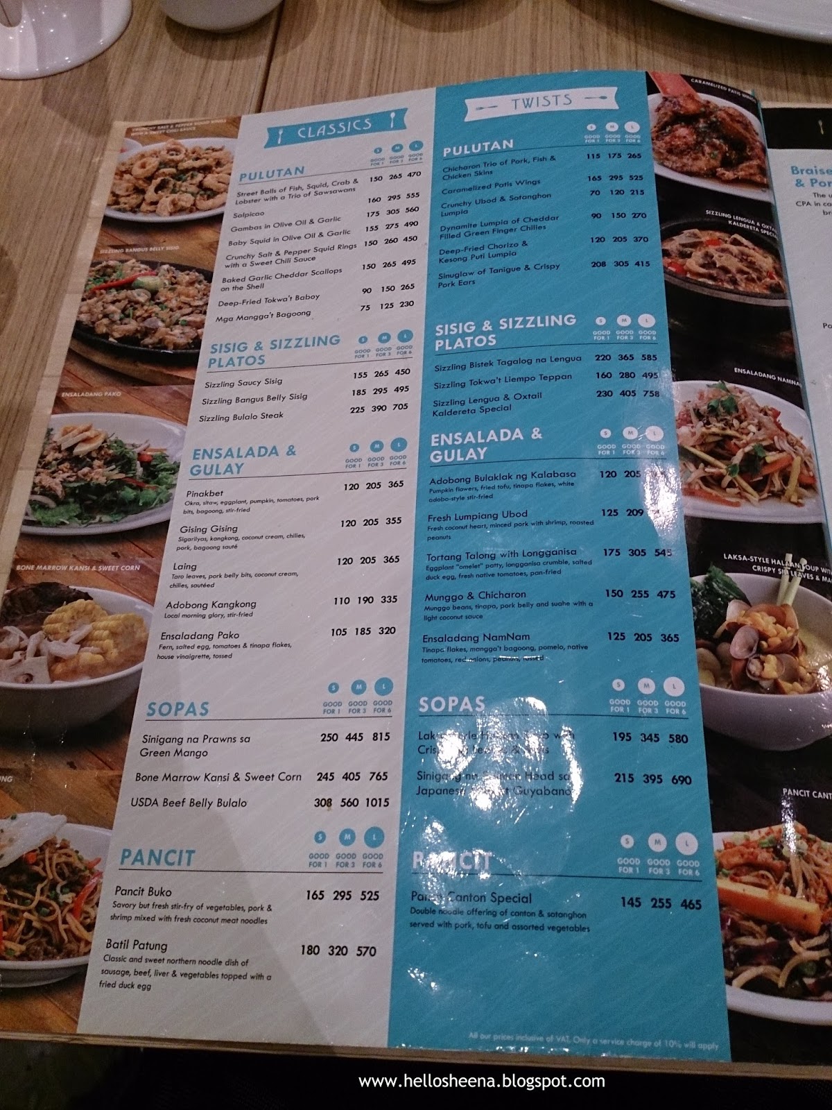 Manam Comfort Filipino Cuisine at SM MOA Eats Delicious!