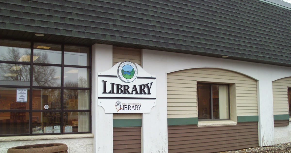 Every Library I Can 235. Rockford, MN, Public Library, Great River