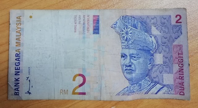 Wang Kertas RM2 untuk dijual