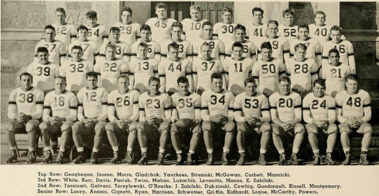 Gridiron Garb Boston College Eagles (1939)