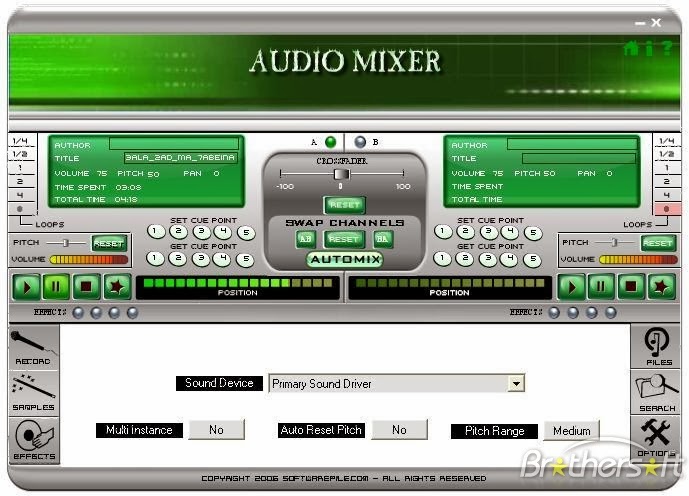 Audio Mixer Software Full Version
