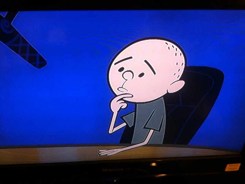 Karl Pilkington Cartoon