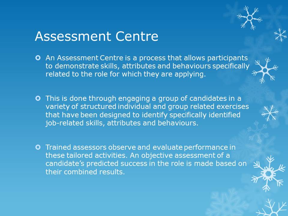 Blog Of Avinash Kirti.... Assessment Centre PPT