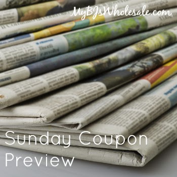 Sunday Coupon Preview for 11/16/14