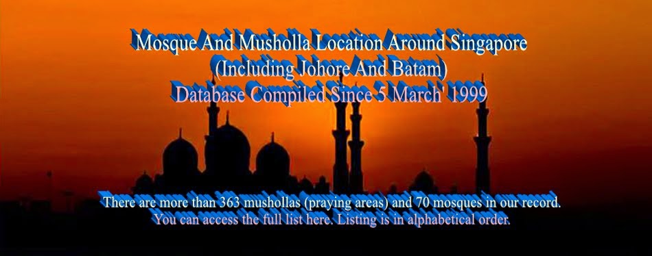 MOSQUE AND MUSHOLLA LOCATION