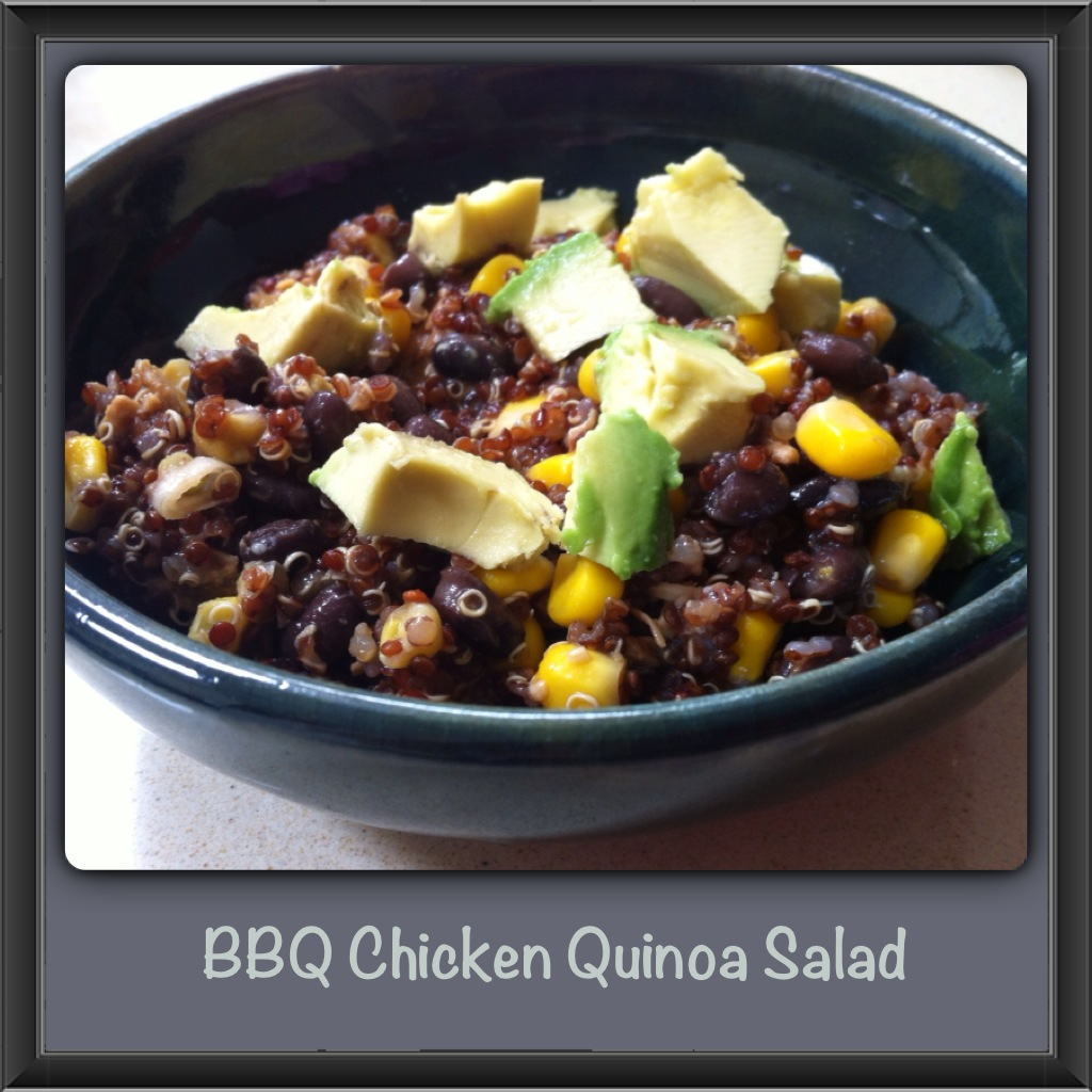 What's for Meat? BBQ Chicken Quinoa Salad