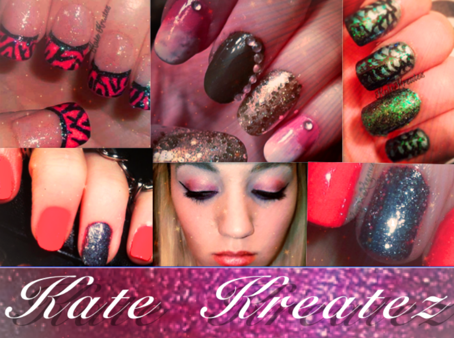 Kate Kreatez! SwatchTime! Darling Diva Polish Denim Mitten!