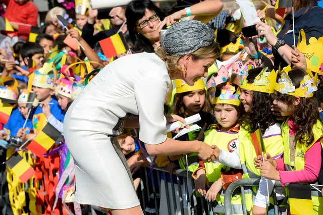 King Philippe and Queen Mathilde in Hasselt