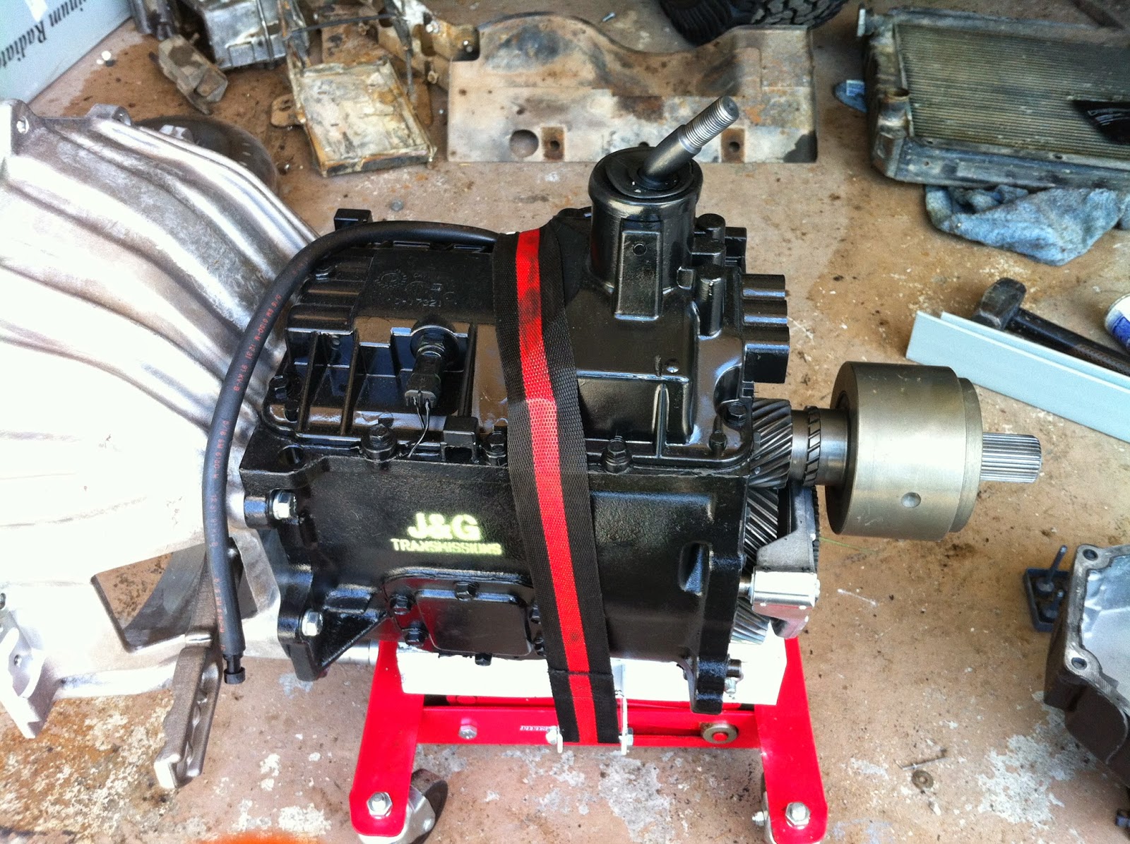 ShadeTreeHack NV4500 to AA 3spd T Case Adapter