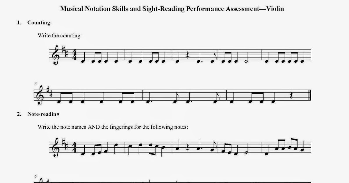 Orchestra Classroom Ideas Teaching SightReading