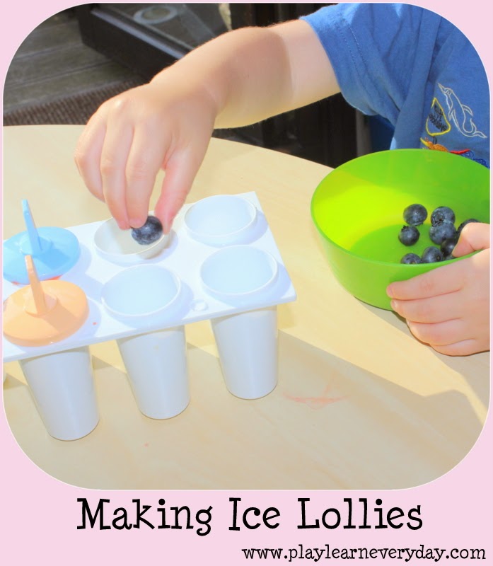 Making Ice Lollies Play and Learn Every Day