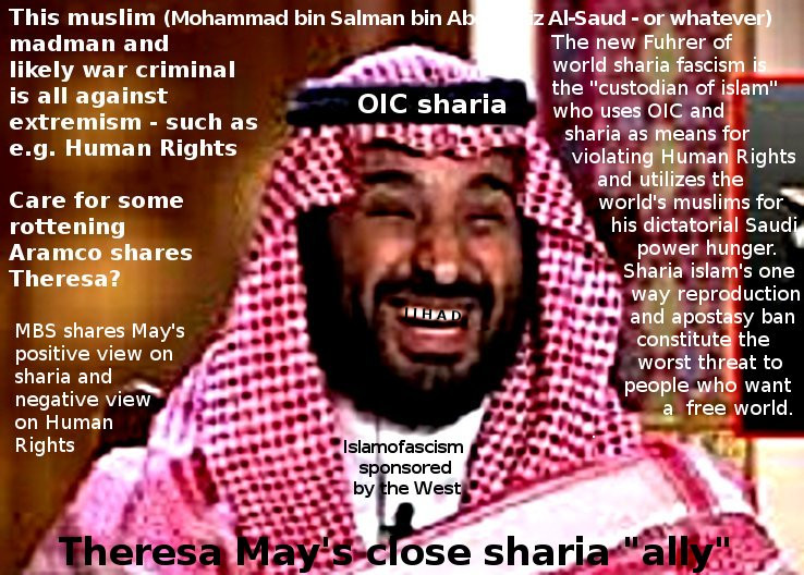 The Saudi Fuhrer of Saudi based islamofascist OIC