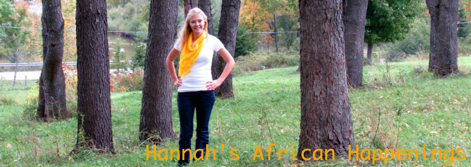 Hannah's African Happenings