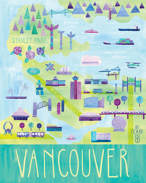 Vancouver Inspired Art!