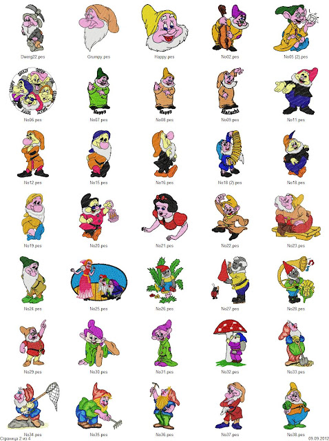 Snow white  120 disney designs  mmfcl machine embroidery designs download Snow white  120 disney designs  mmfcl machine embroidery designs download