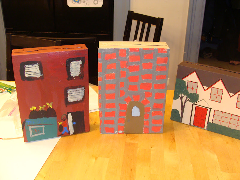 Creating with cereal boxes