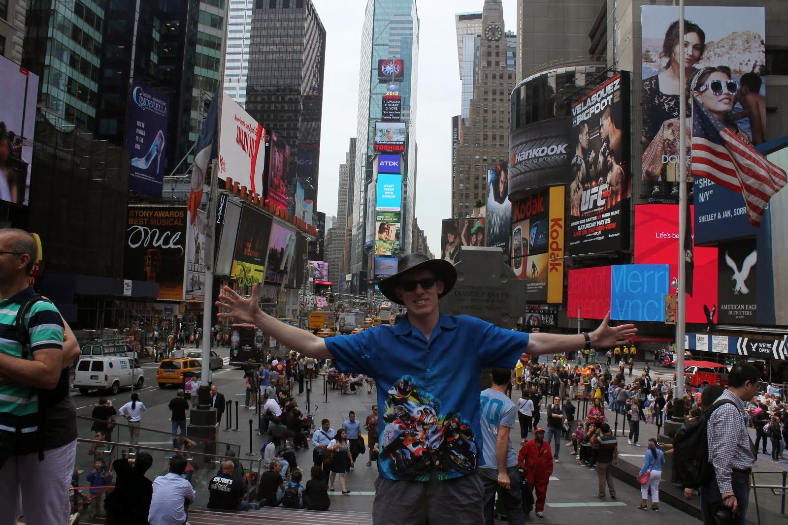 Me at Times Square