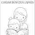  Plaquinha - Cuidar Bem dos Livros