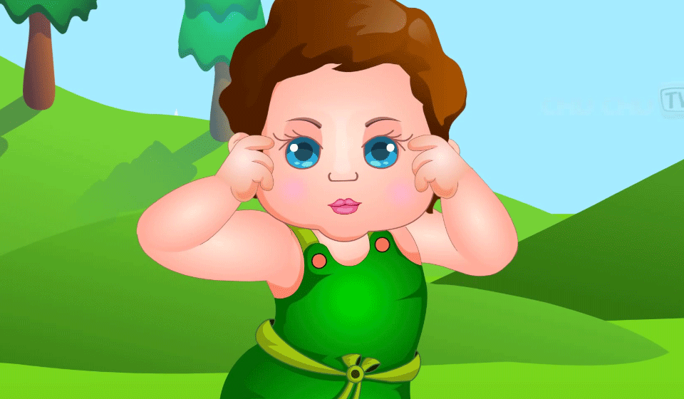 Chubby Cheeks- English Nursery Rhyme - Kids Videos