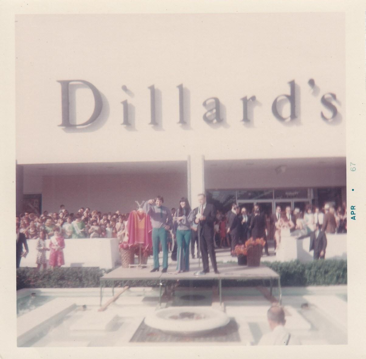 Pleasant Family Shopping "The Beat Goes On" at Dillard's