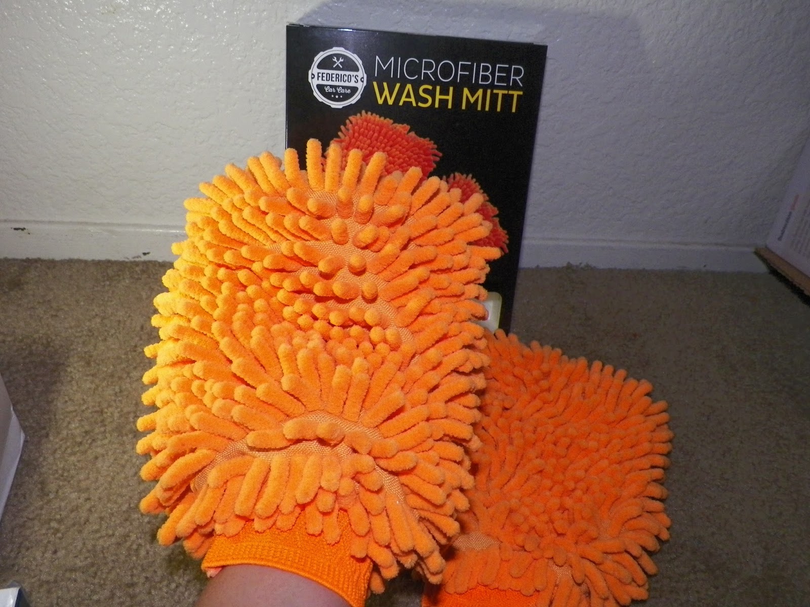 mygreatfinds Set Of 2 Microfiber Wash Mitt From Frederico's Car Care