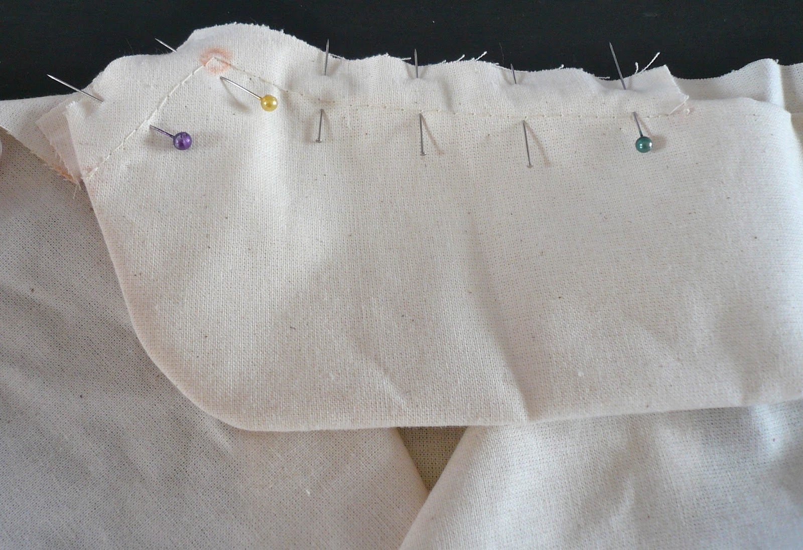 Handmade Jane Tutorial attaching a collar and facings to a shirt dress