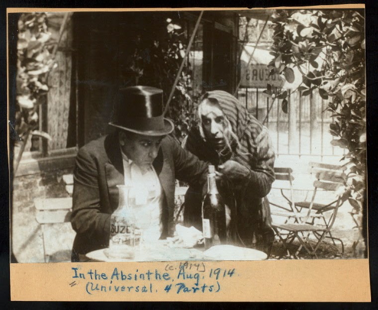 Absinthe (1914) A Lost Film on the Terrors of Addiction
