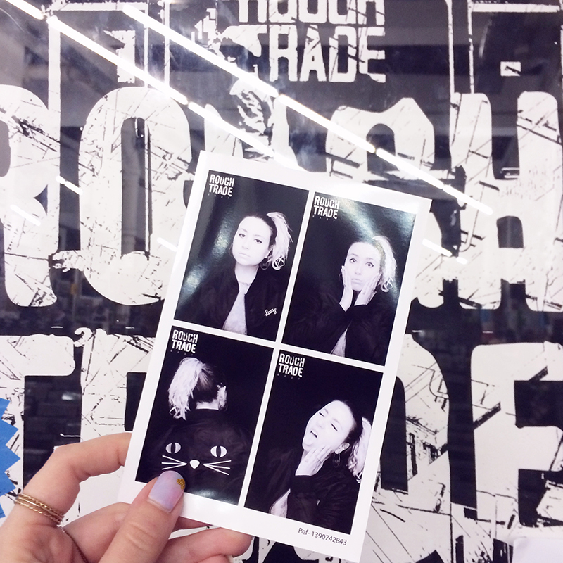 rough trade Photo Booth london