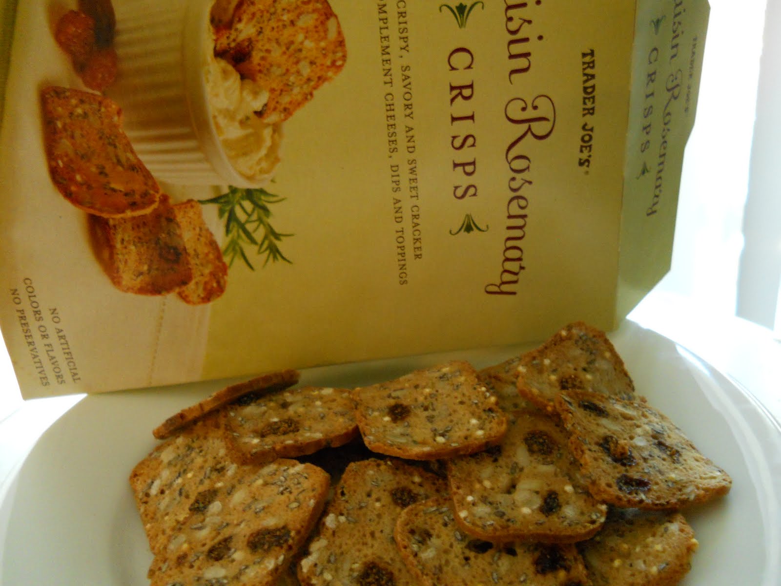 CaféConnie Raisin Rosemary Crisps