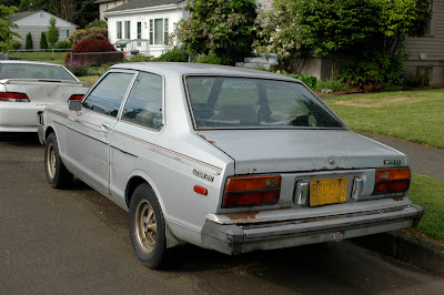1981 Datsun 210 two-door sedan.