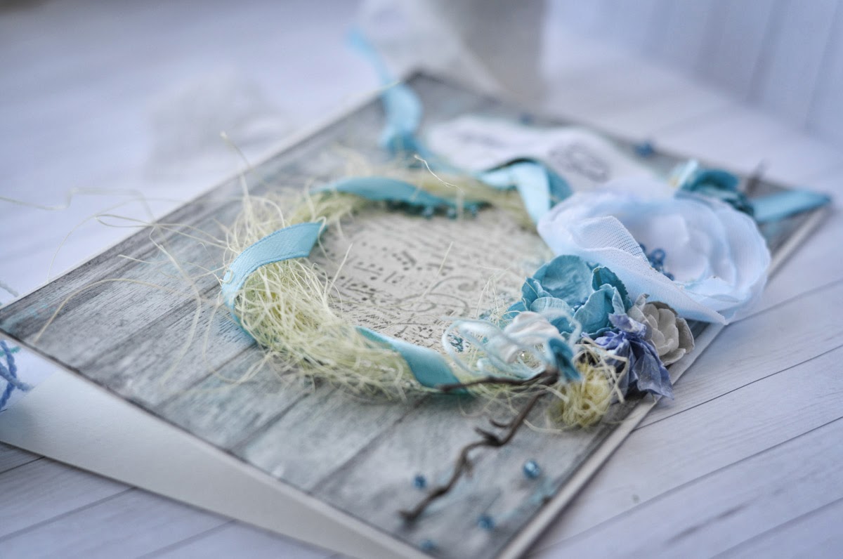 открытка 8 марта бирюзовые цветы