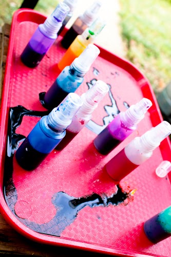 How To Make Watercolor Spray Paint