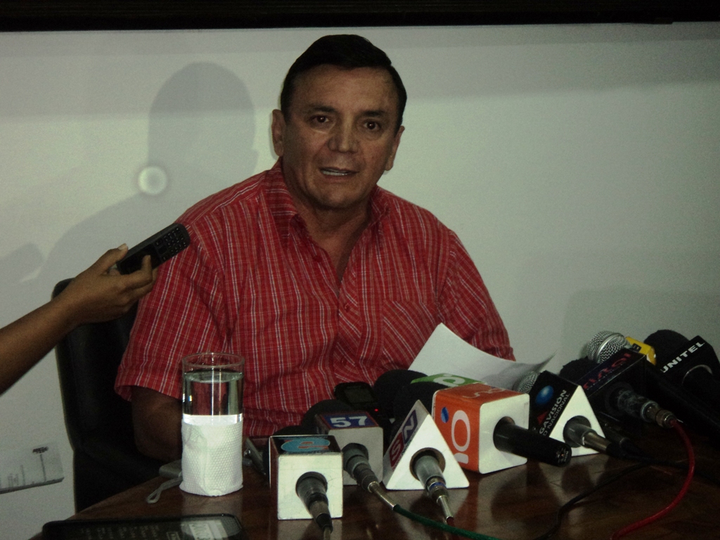 Soruco convoca a sesión extraordinaria en Corpus Christi para elegir