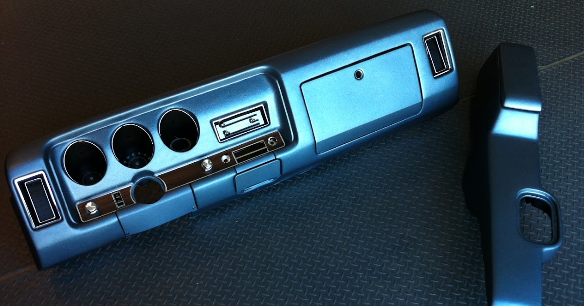 Just Dashes Production Center 1969 Pontiac GTO Dash Pad and Center